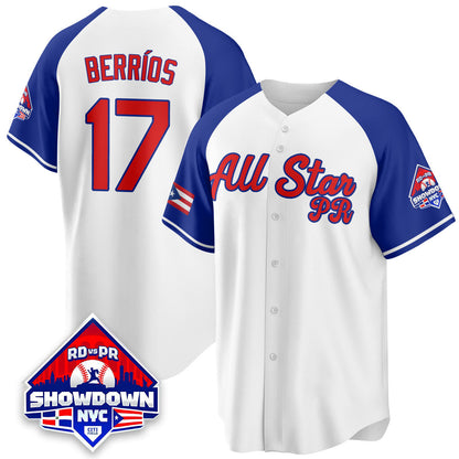 Men's Puerto Rican Baseball All-Star 2025 Jersey - All Stitched
