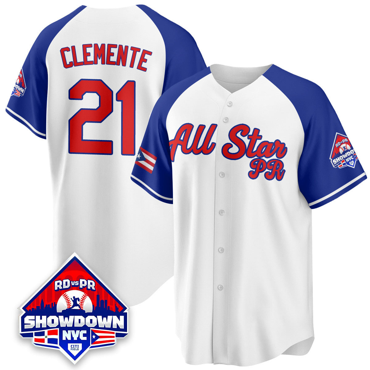 Men's Puerto Rican Baseball All-Star 2025 Jersey - All Stitched