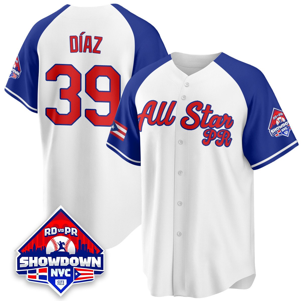 Men's Puerto Rican Baseball All-Star 2025 Jersey - All Stitched