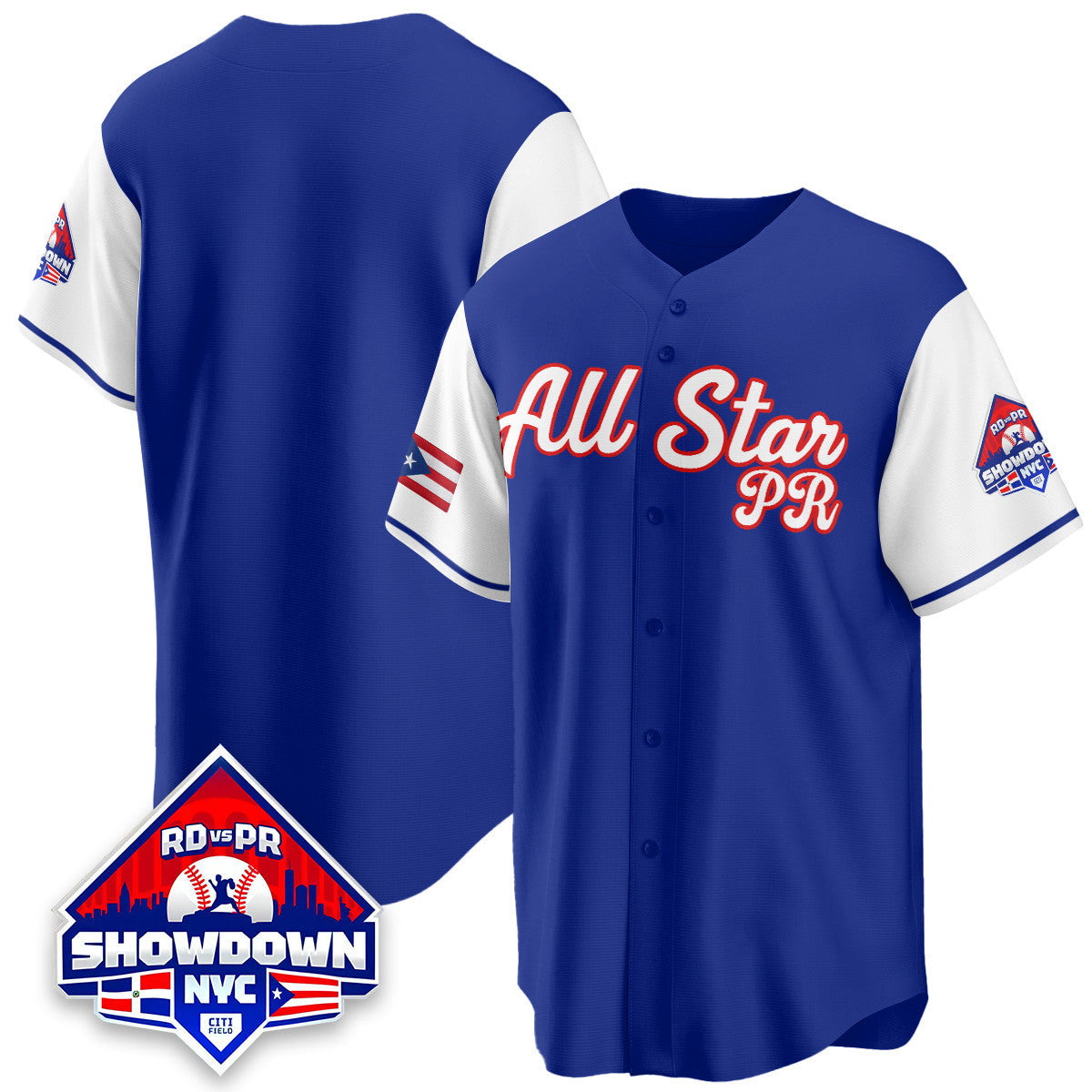 Men's Puerto Rican Baseball All-Star 2025 Jersey - All Stitched