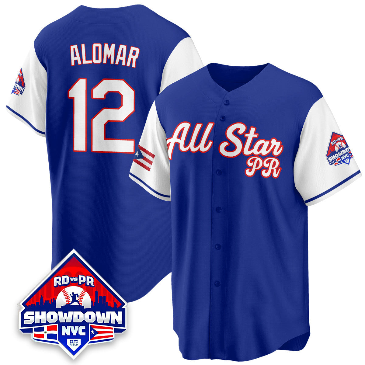 Men's Puerto Rican Baseball All-Star 2025 Jersey - All Stitched