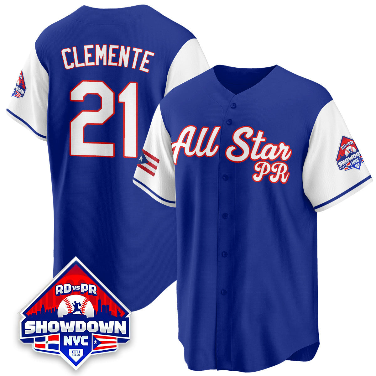 Men's Puerto Rican Baseball All-Star 2025 Jersey - All Stitched