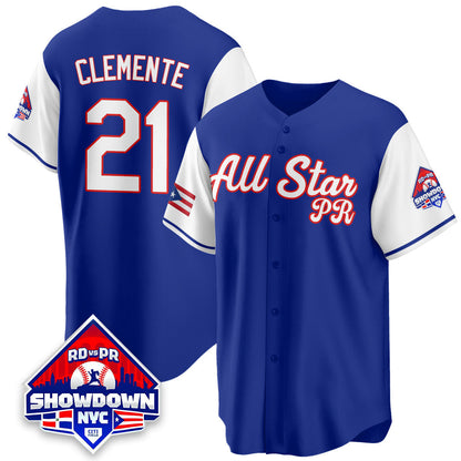 Men's Puerto Rican Baseball All-Star 2025 Jersey - All Stitched