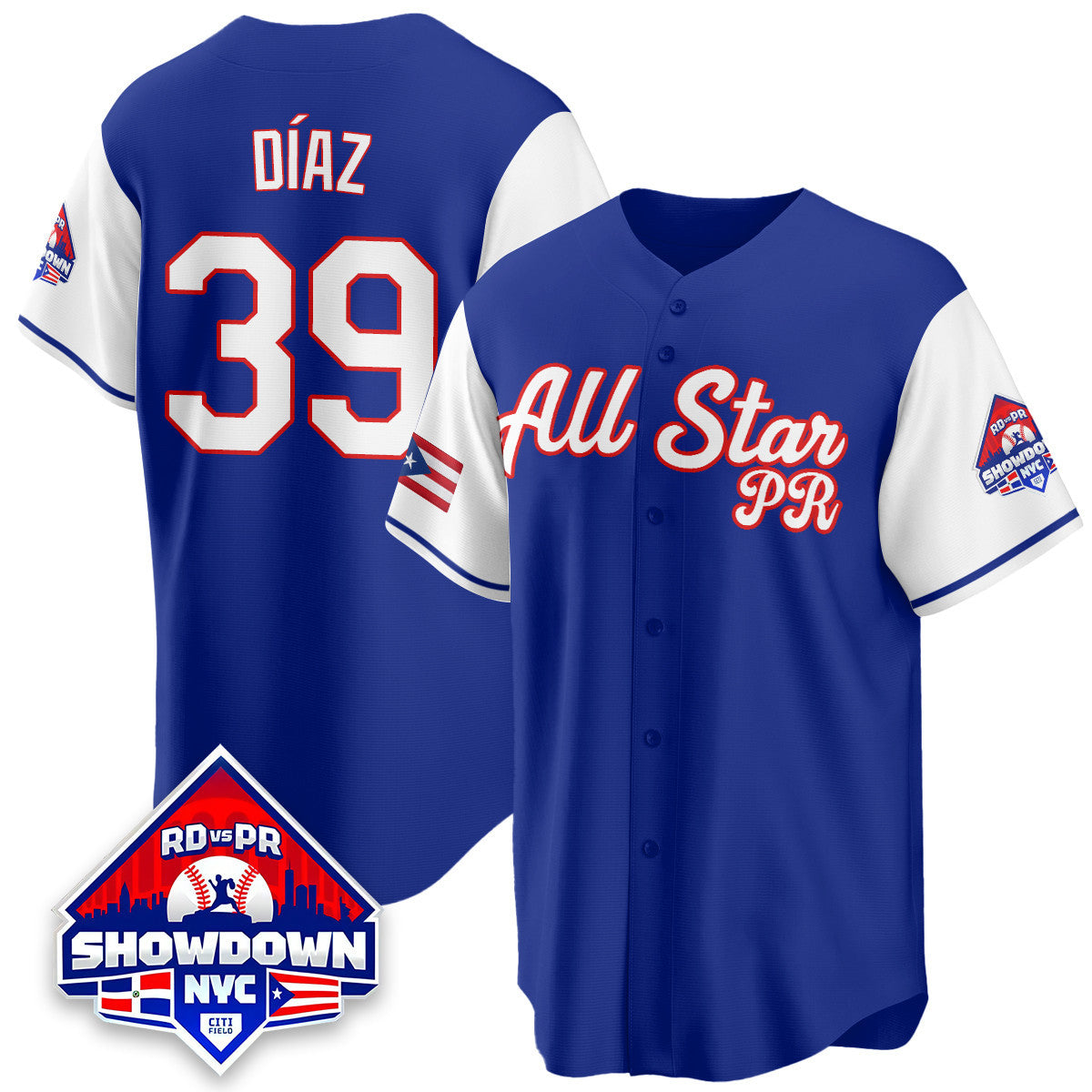 Men's Puerto Rican Baseball All-Star 2025 Jersey - All Stitched