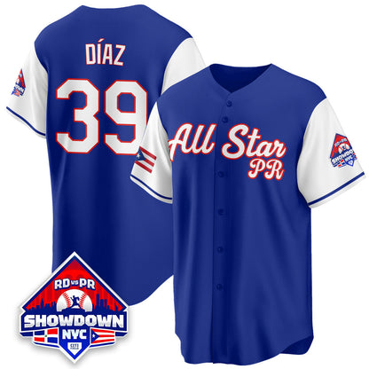 Men's Puerto Rican Baseball All-Star 2025 Jersey - All Stitched