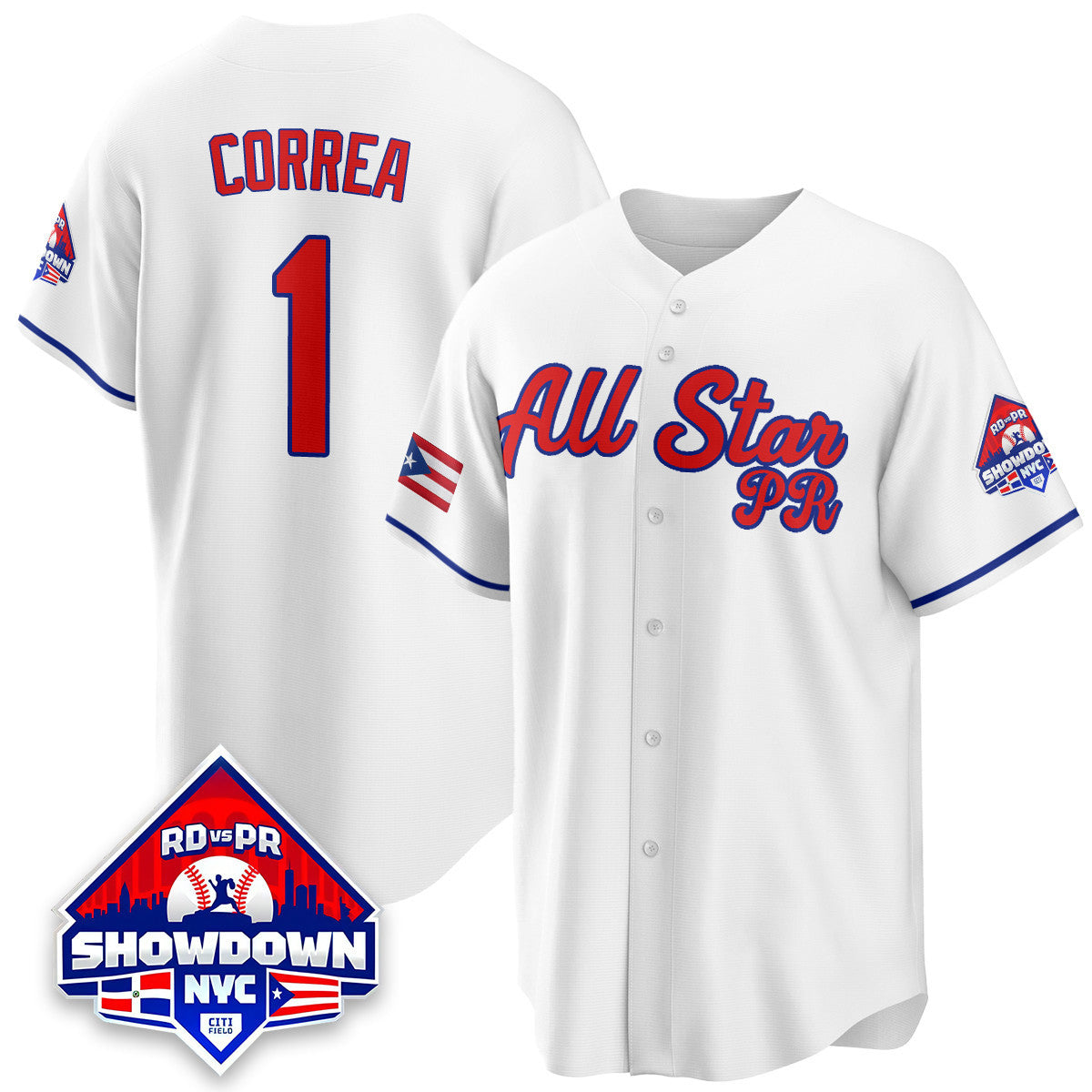 Puerto Rican Baseball All-Star 2025 Jersey - All Stitched