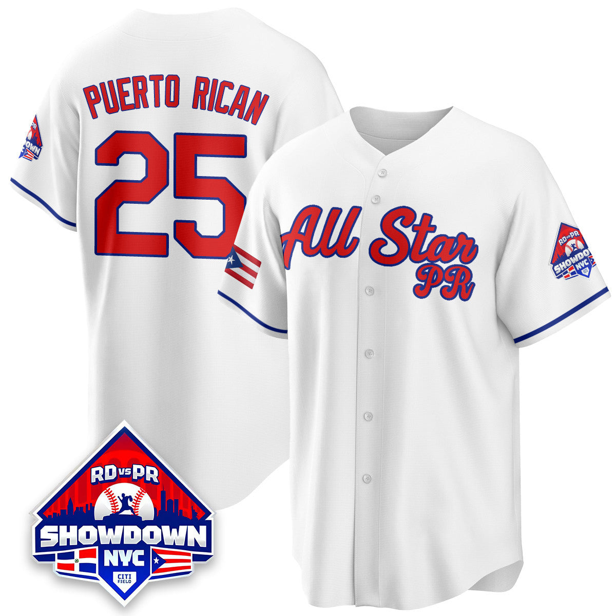 Puerto Rican Baseball All-Star 2025 Jersey - All Stitched
