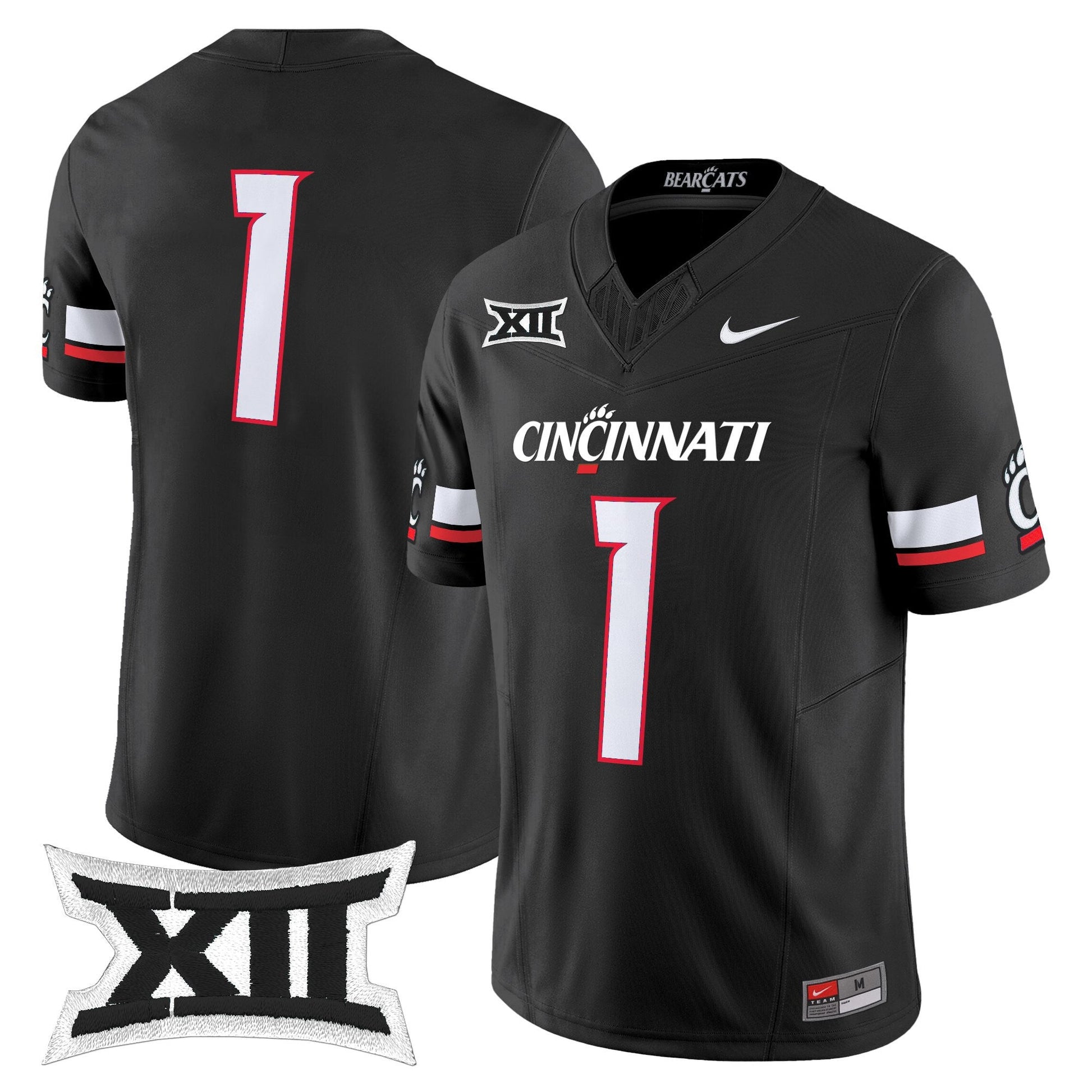 Men's Cincinnati Bearcats 2025 Vapor Limited Jersey - All Stitched