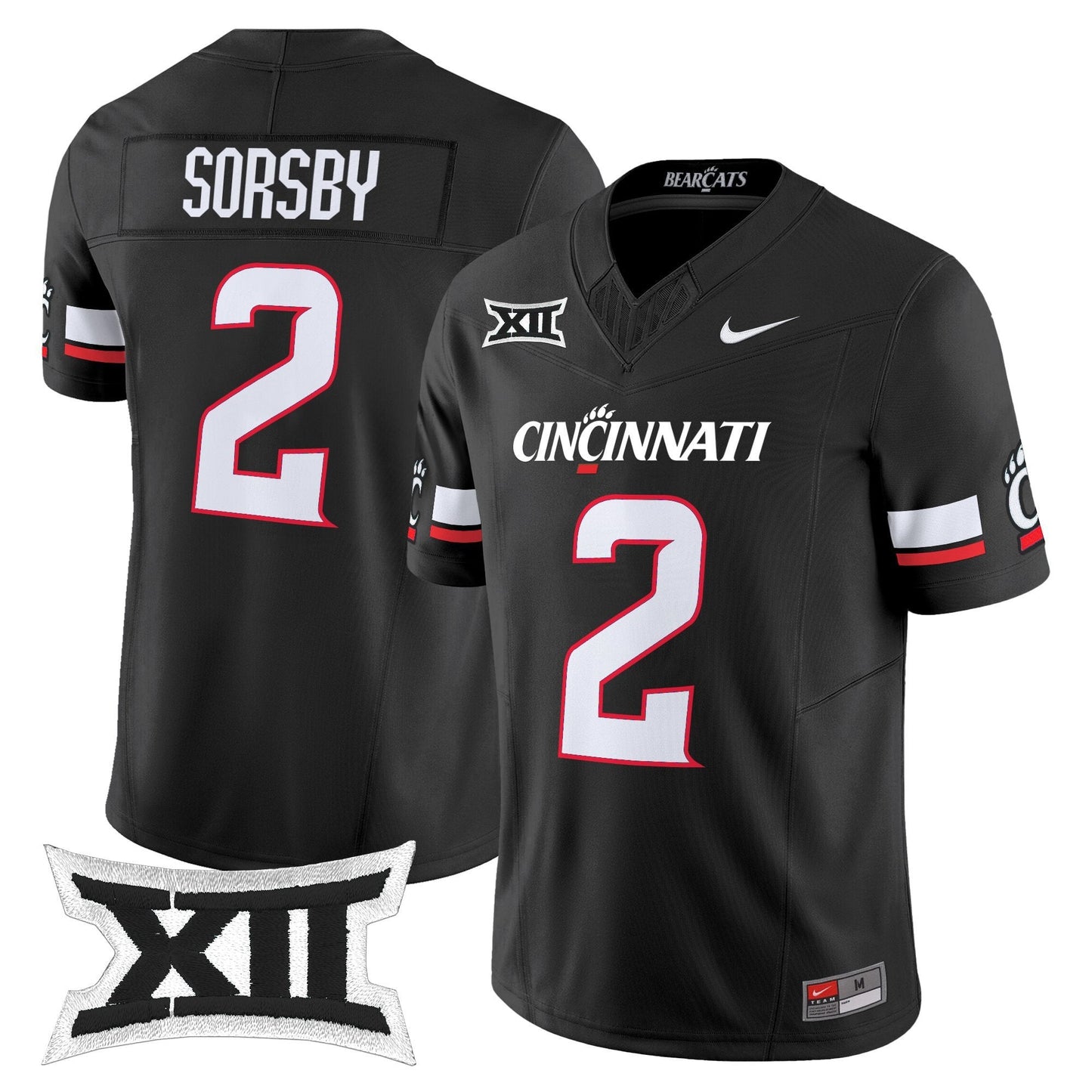 Men's Cincinnati Bearcats 2025 Vapor Limited Jersey - All Stitched