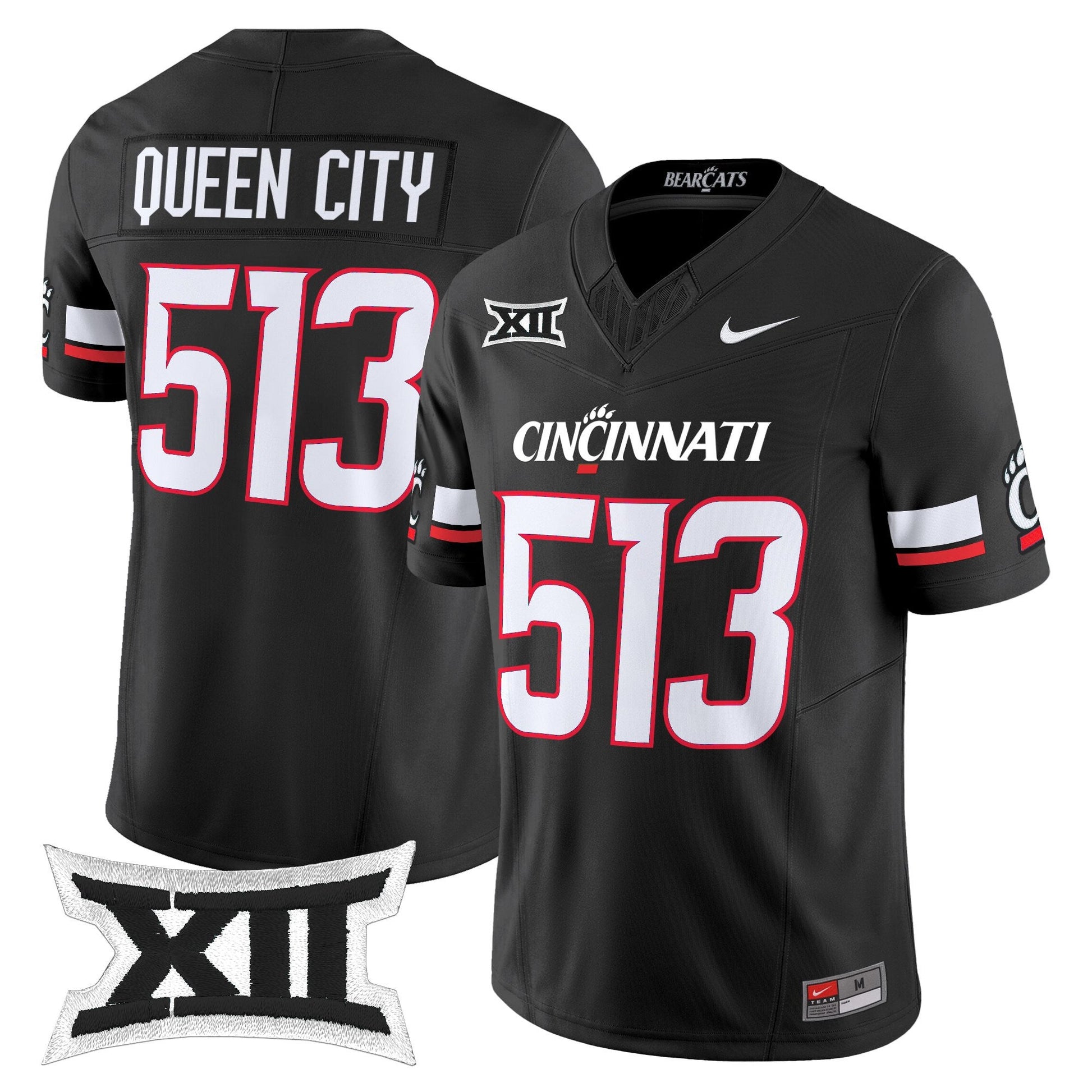 Men's Cincinnati Bearcats 2025 Vapor Limited Jersey - All Stitched