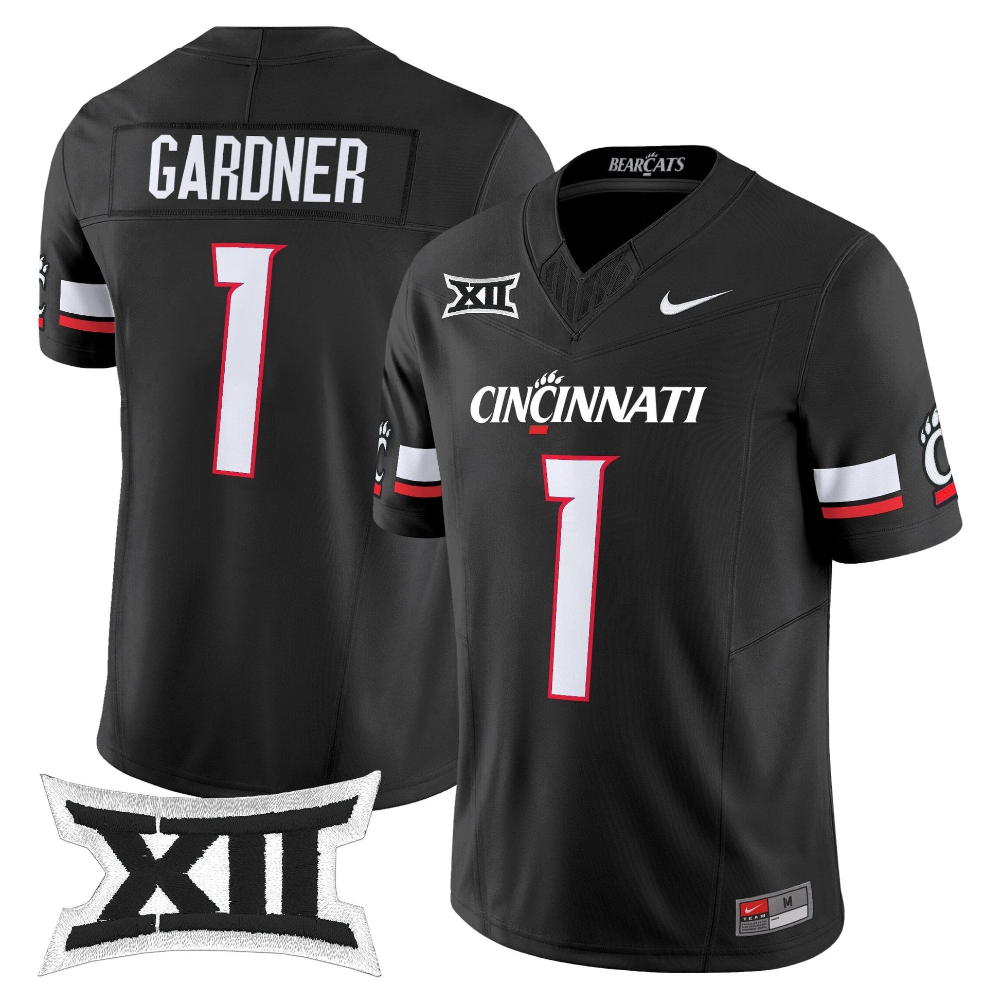 Men's Cincinnati Bearcats 2025 Vapor Limited Jersey - All Stitched