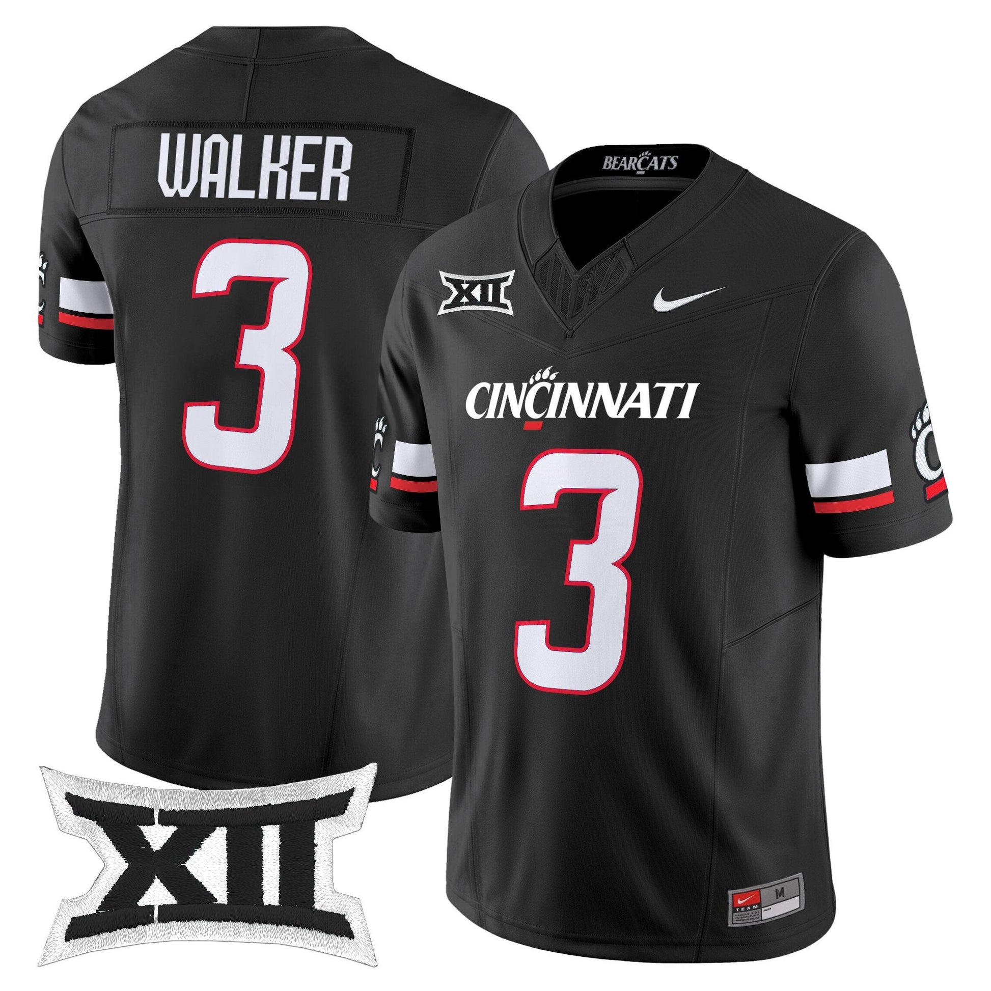 Men's Cincinnati Bearcats 2025 Vapor Limited Jersey - All Stitched