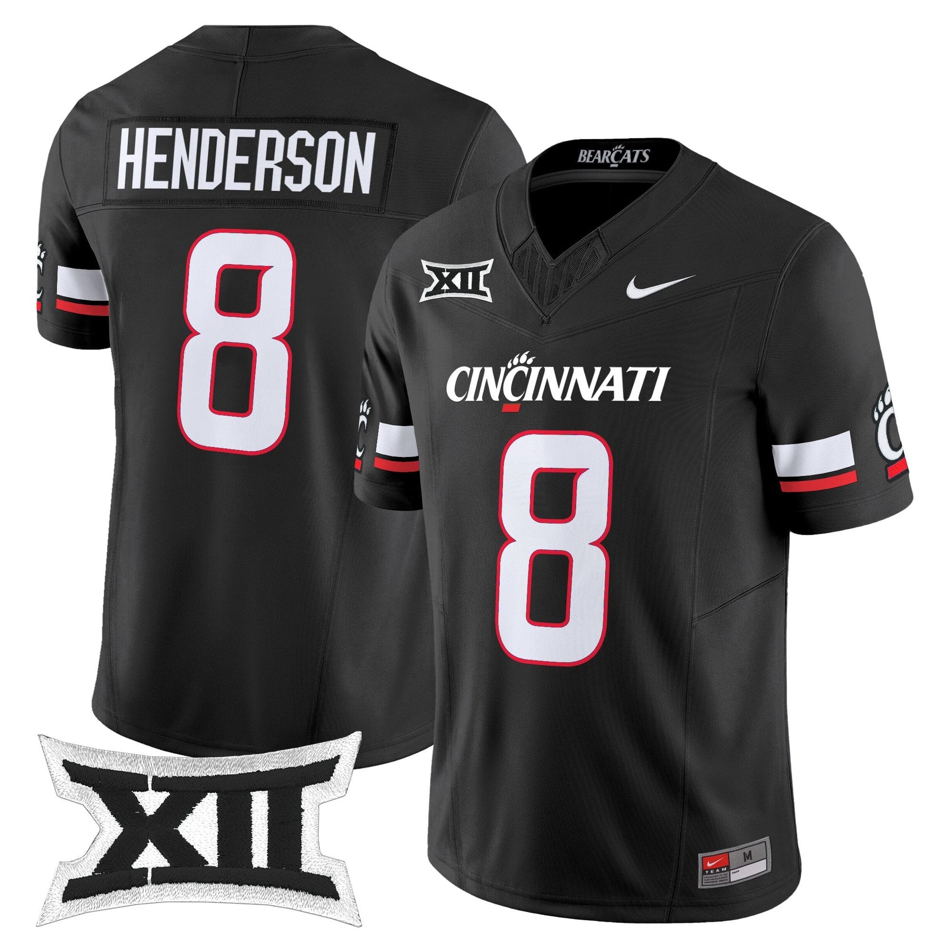 Men's Cincinnati Bearcats 2025 Vapor Limited Jersey - All Stitched