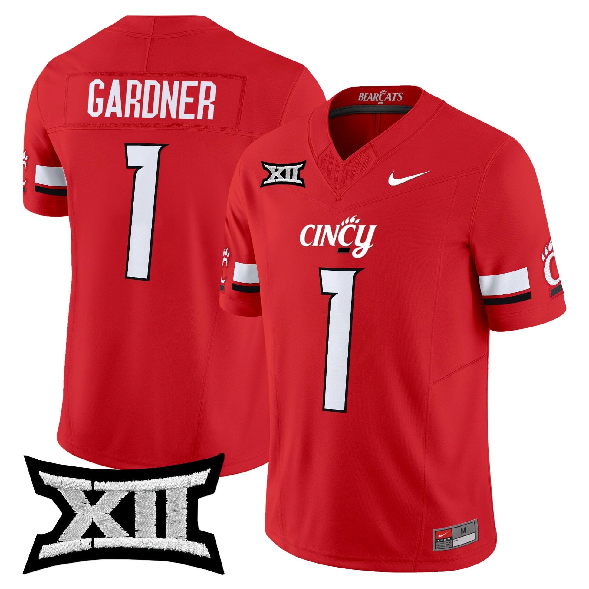 Men's Cincinnati Bearcats 2025 Vapor Limited Jersey - All Stitched