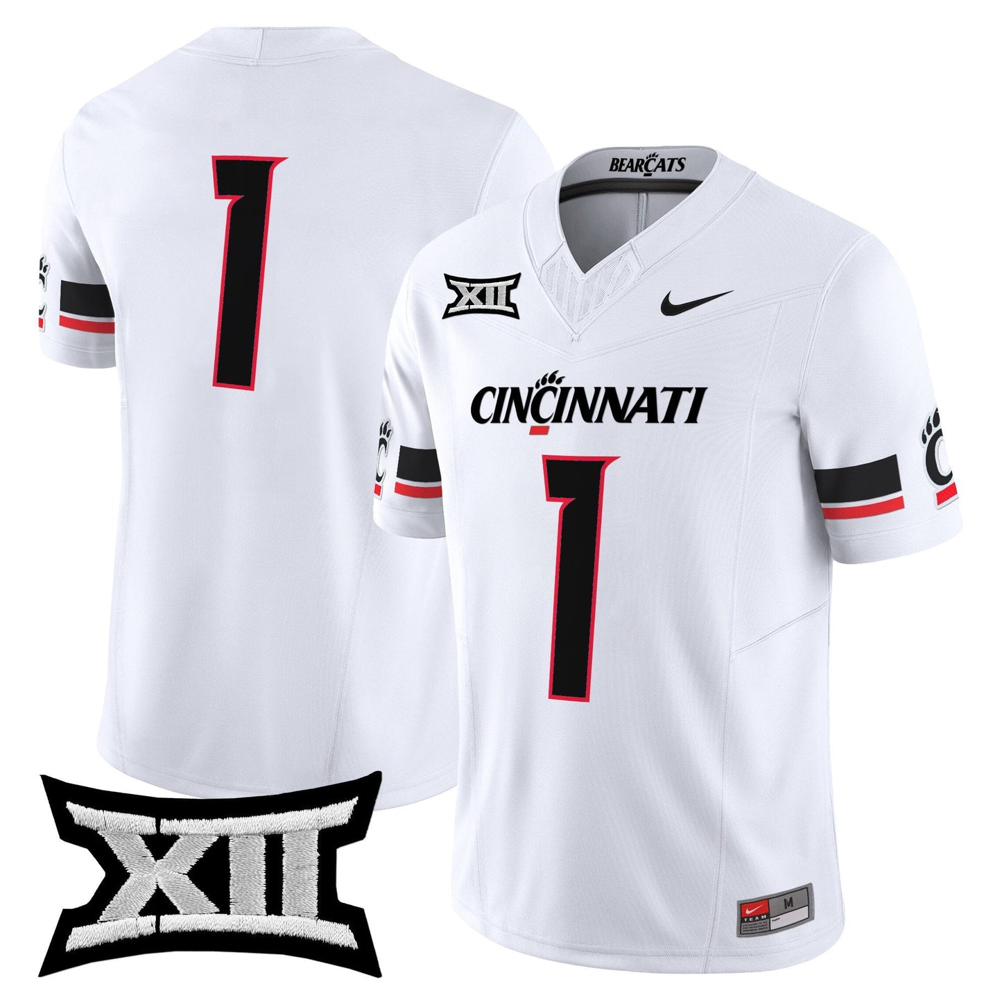 Men's Cincinnati Bearcats 2025 Vapor Limited Jersey - All Stitched