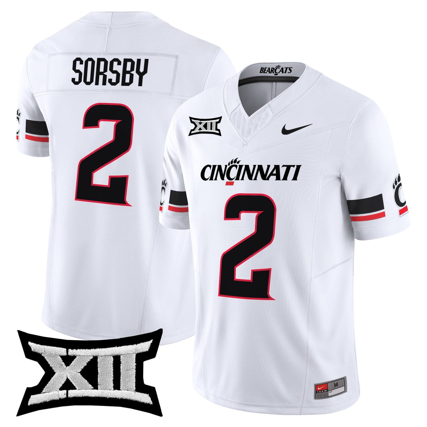 Men's Cincinnati Bearcats 2025 Vapor Limited Jersey - All Stitched