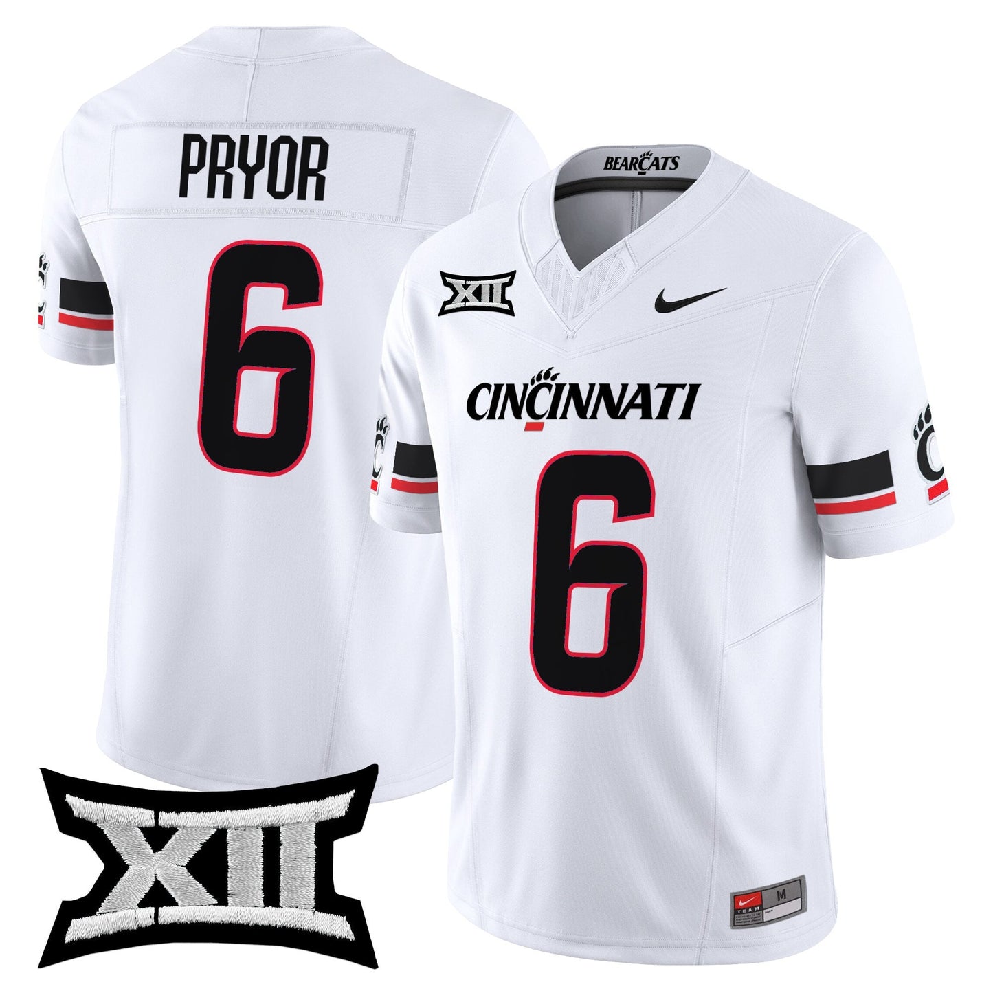 Men's Cincinnati Bearcats 2025 Vapor Limited Jersey - All Stitched