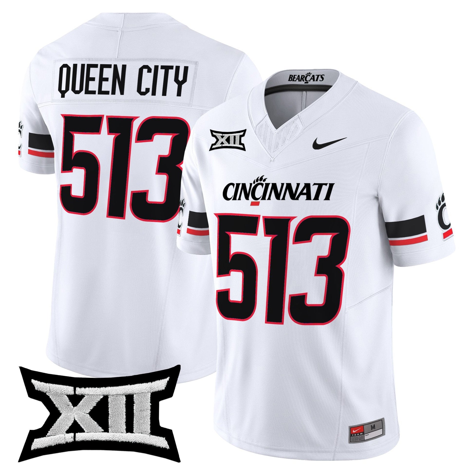Men's Cincinnati Bearcats 2025 Vapor Limited Jersey - All Stitched