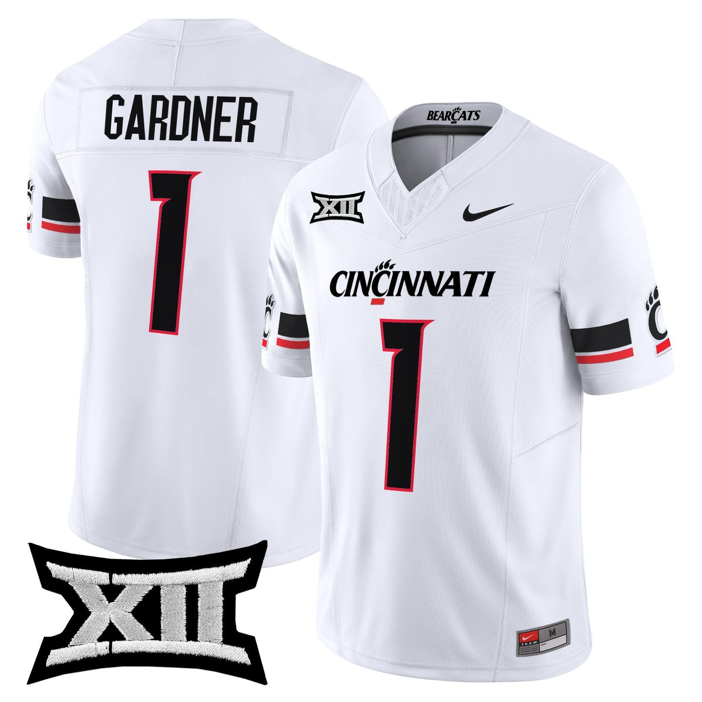 Men's Cincinnati Bearcats 2025 Vapor Limited Jersey - All Stitched