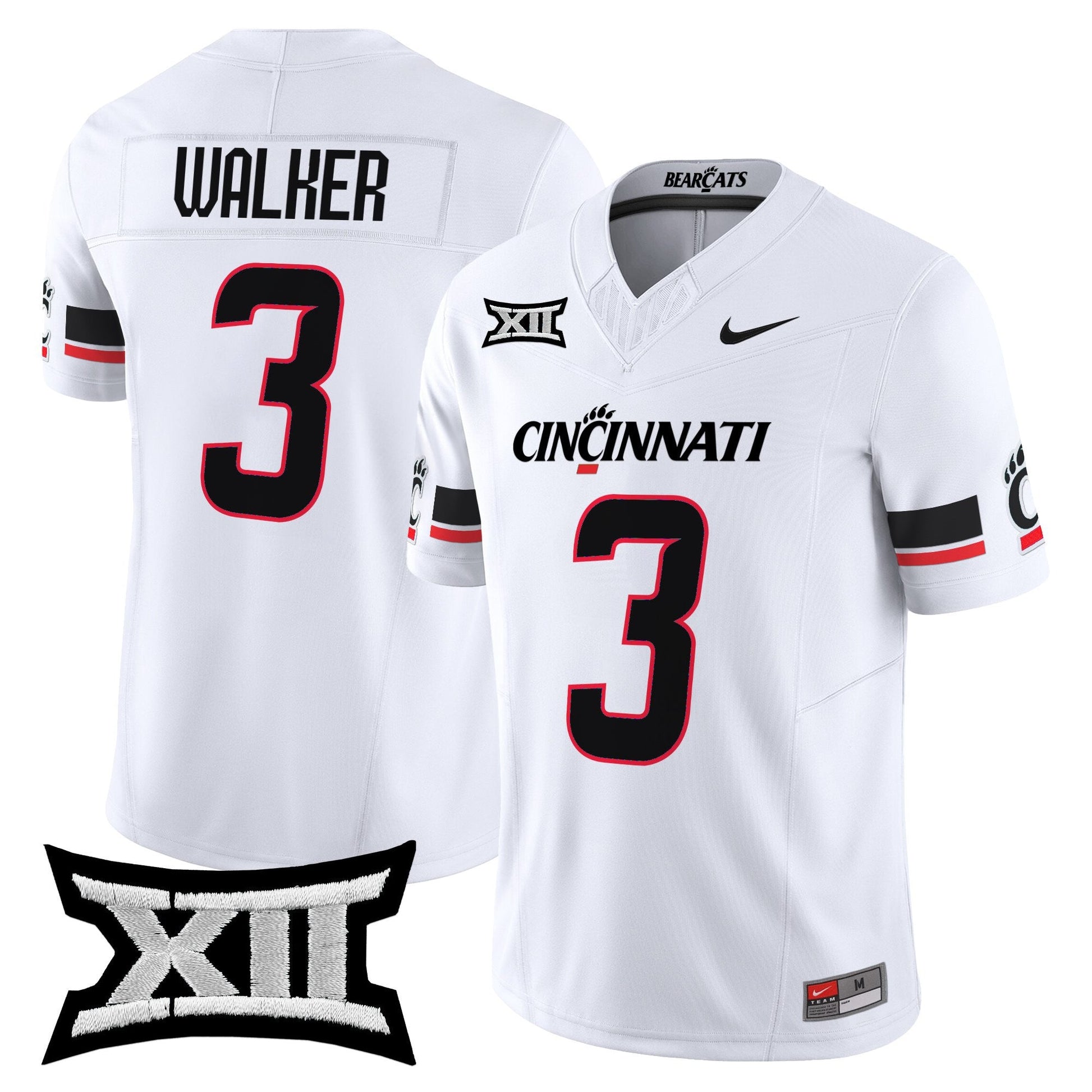 Men's Cincinnati Bearcats 2025 Vapor Limited Jersey - All Stitched