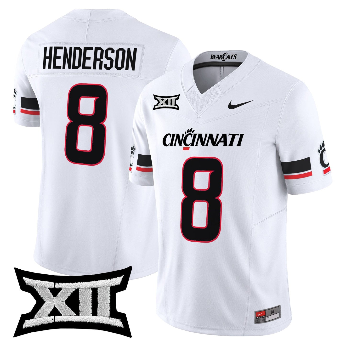 Men's Cincinnati Bearcats 2025 Vapor Limited Jersey - All Stitched