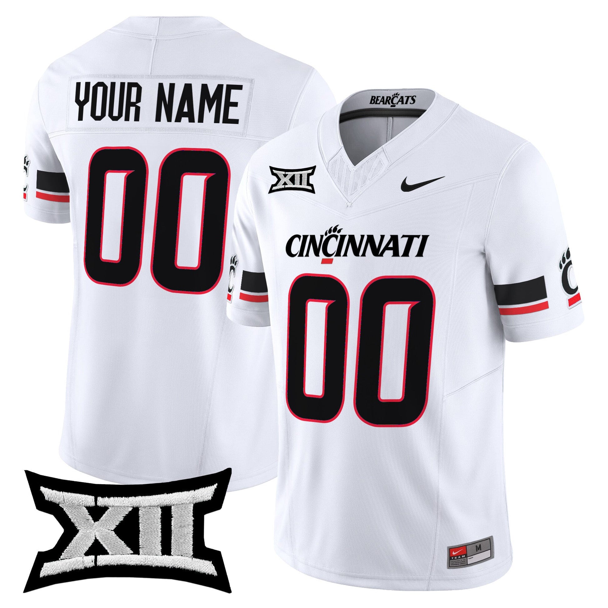 Cincinnati Bearcats 2025 Vapor Limited Custom Jersey - All Stitched