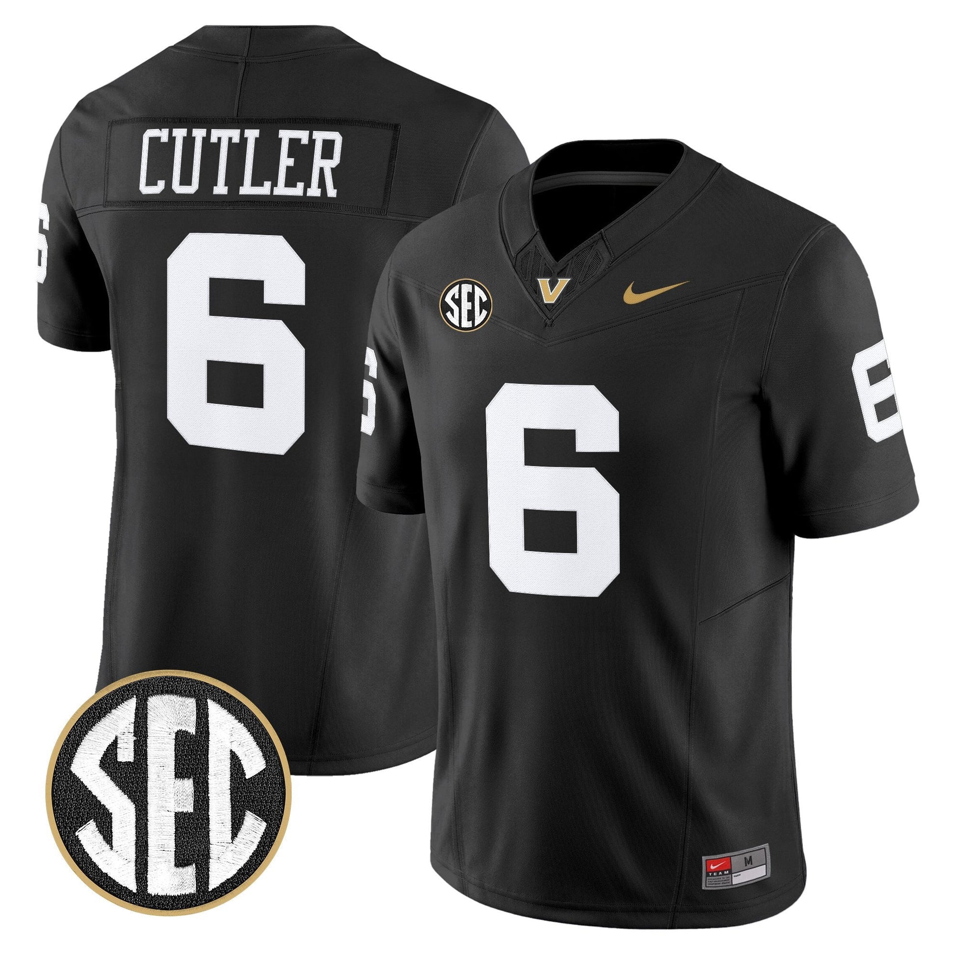 Men's Vanderbilt Commodores 2025 Vapor Limited Jersey - All Stitched
