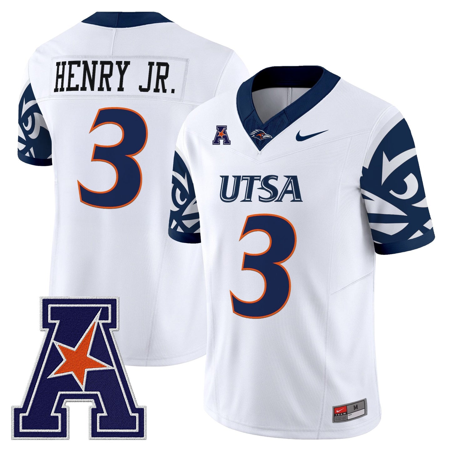 Men's UTSA Roadrunners 2025 Vapor Limited Jersey V2 - All Stitched