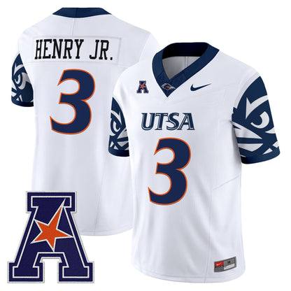 Men's UTSA Roadrunners 2025 Vapor Limited Jersey V2 - All Stitched