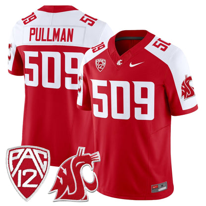Men's Washington State Cougars 2025 Vapor Limited Jersey - All Stitched