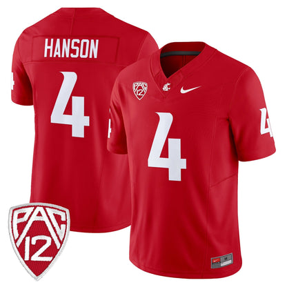 Men's Washington State Cougars 2025 Vapor Limited Jersey - All Stitched