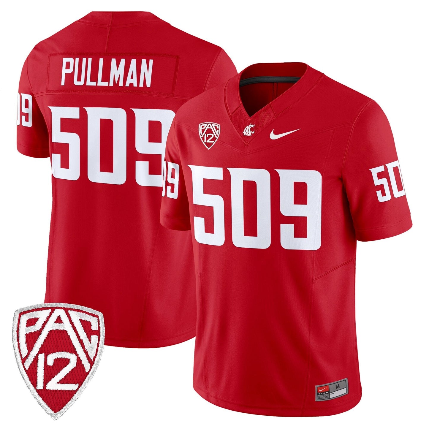 Men's Washington State Cougars 2025 Vapor Limited Jersey - All Stitched