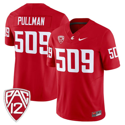 Men's Washington State Cougars 2025 Vapor Limited Jersey - All Stitched