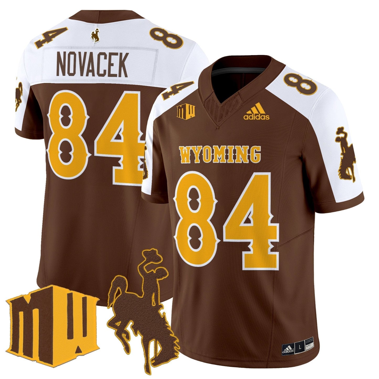 Men's Wyoming Cowboys 2025 Vapor Limited Jersey - All Stitched