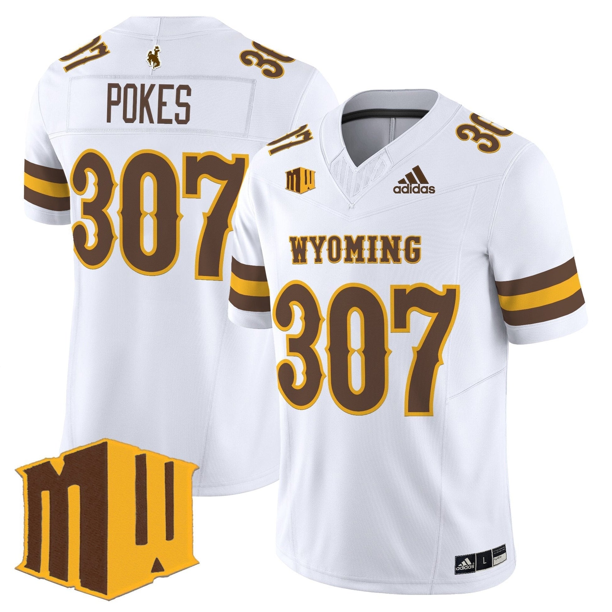Men's Wyoming Cowboys 2025 Vapor Limited Jersey - All Stitched