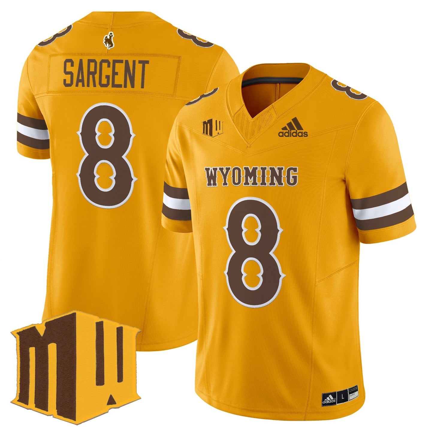 Men's Wyoming Cowboys 2025 Vapor Limited Jersey - All Stitched