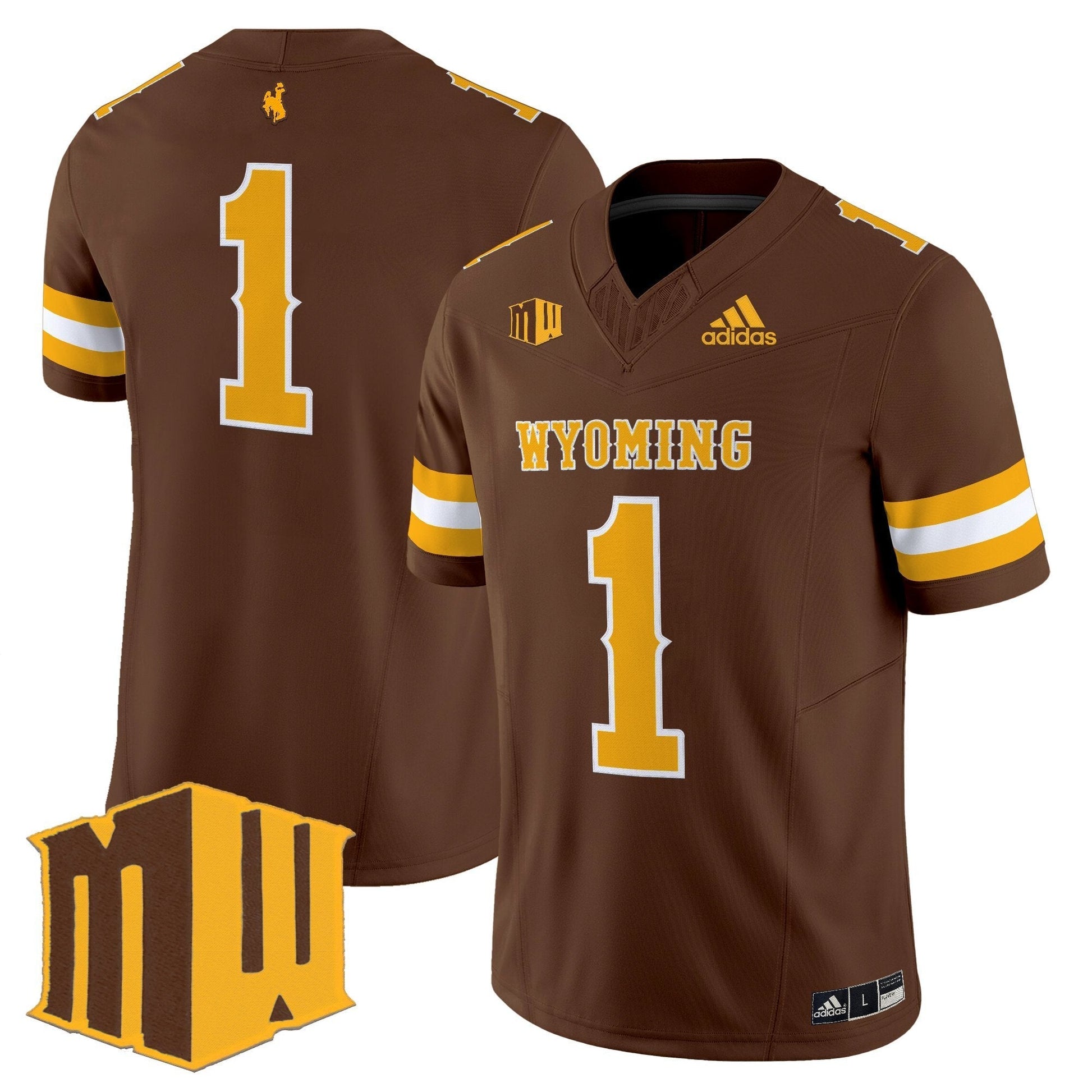 Men's Wyoming Cowboys 2025 Vapor Limited Jersey - All Stitched