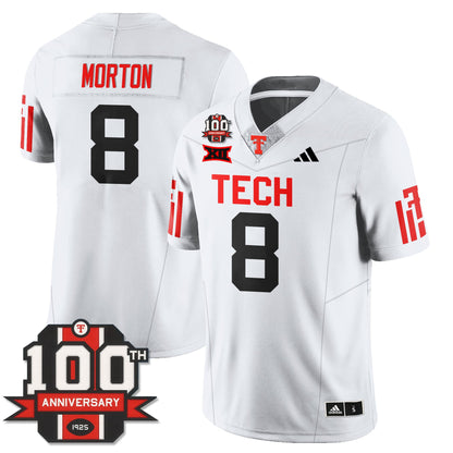 Men's Texas Tech Football 100th Anniversary Jersey - All Stitched