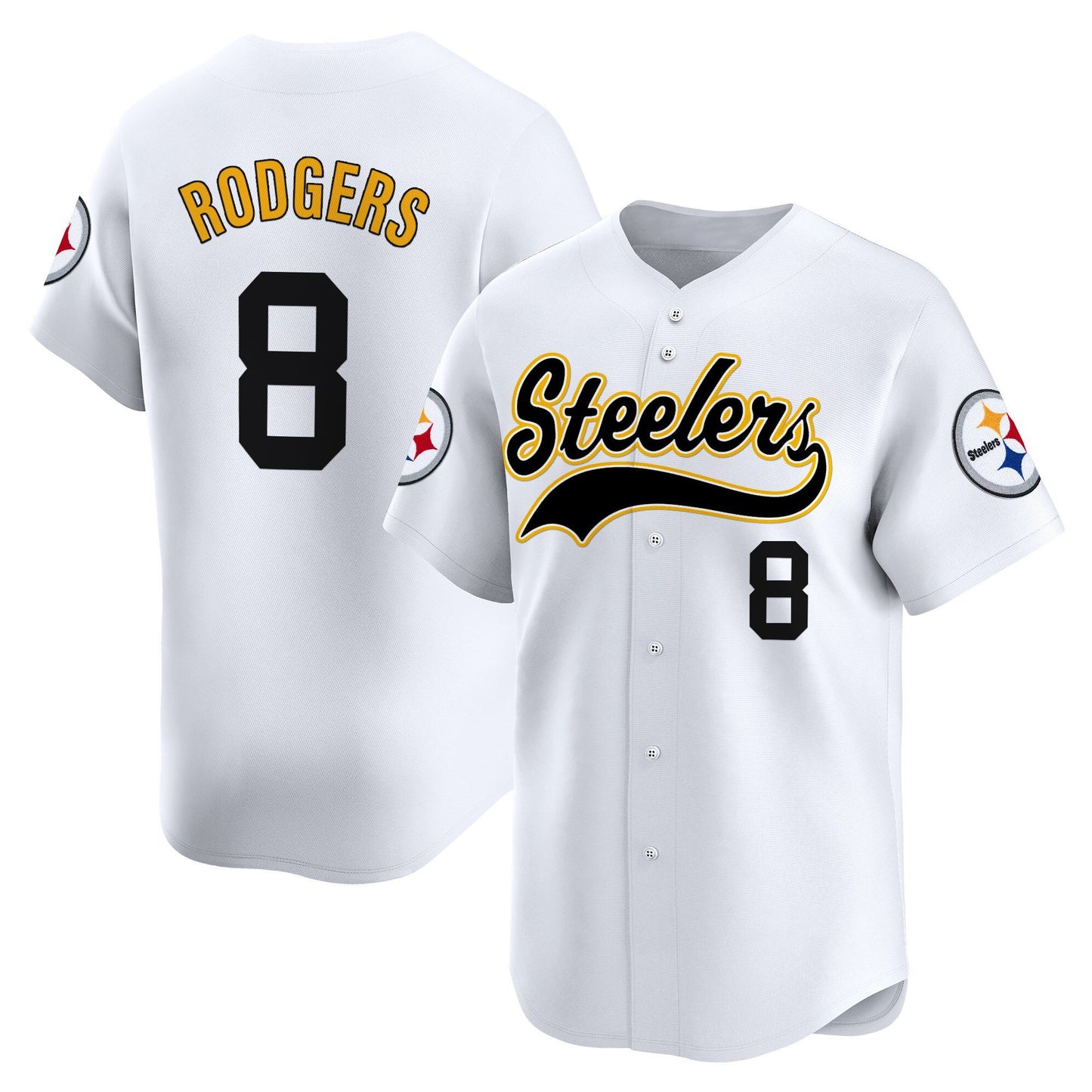 Men's Pittsburgh Steelers 2025 Vapor Baseball Jersey - All Stitched