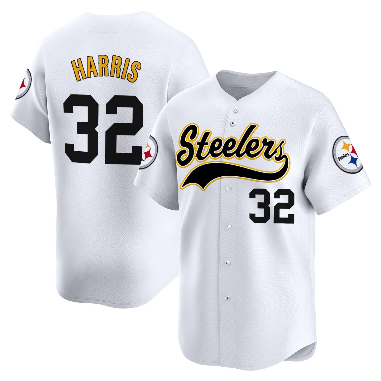 Men's Pittsburgh Steelers 2025 Vapor Baseball Jersey - All Stitched