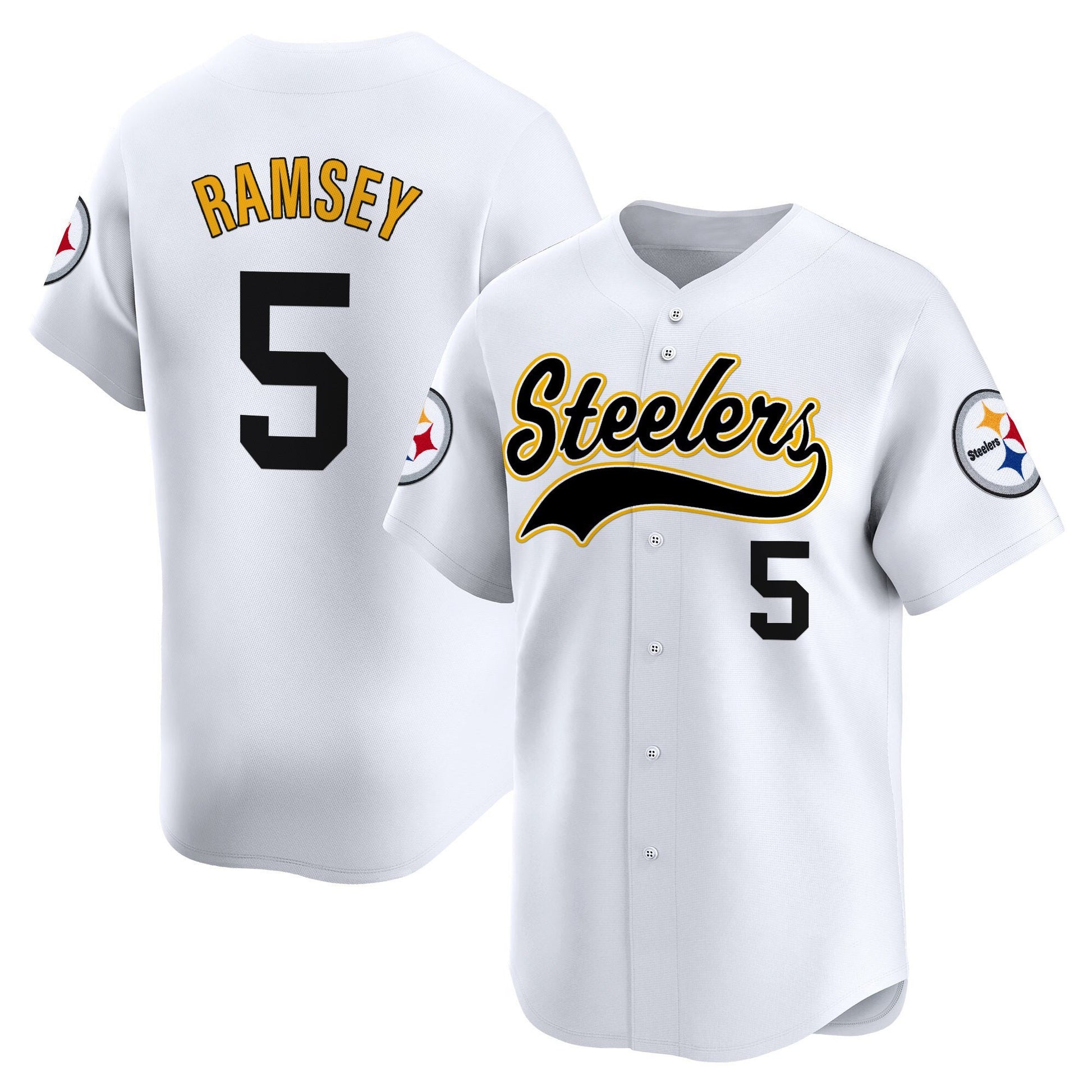 Men's Pittsburgh Steelers 2025 Vapor Baseball Jersey - All Stitched