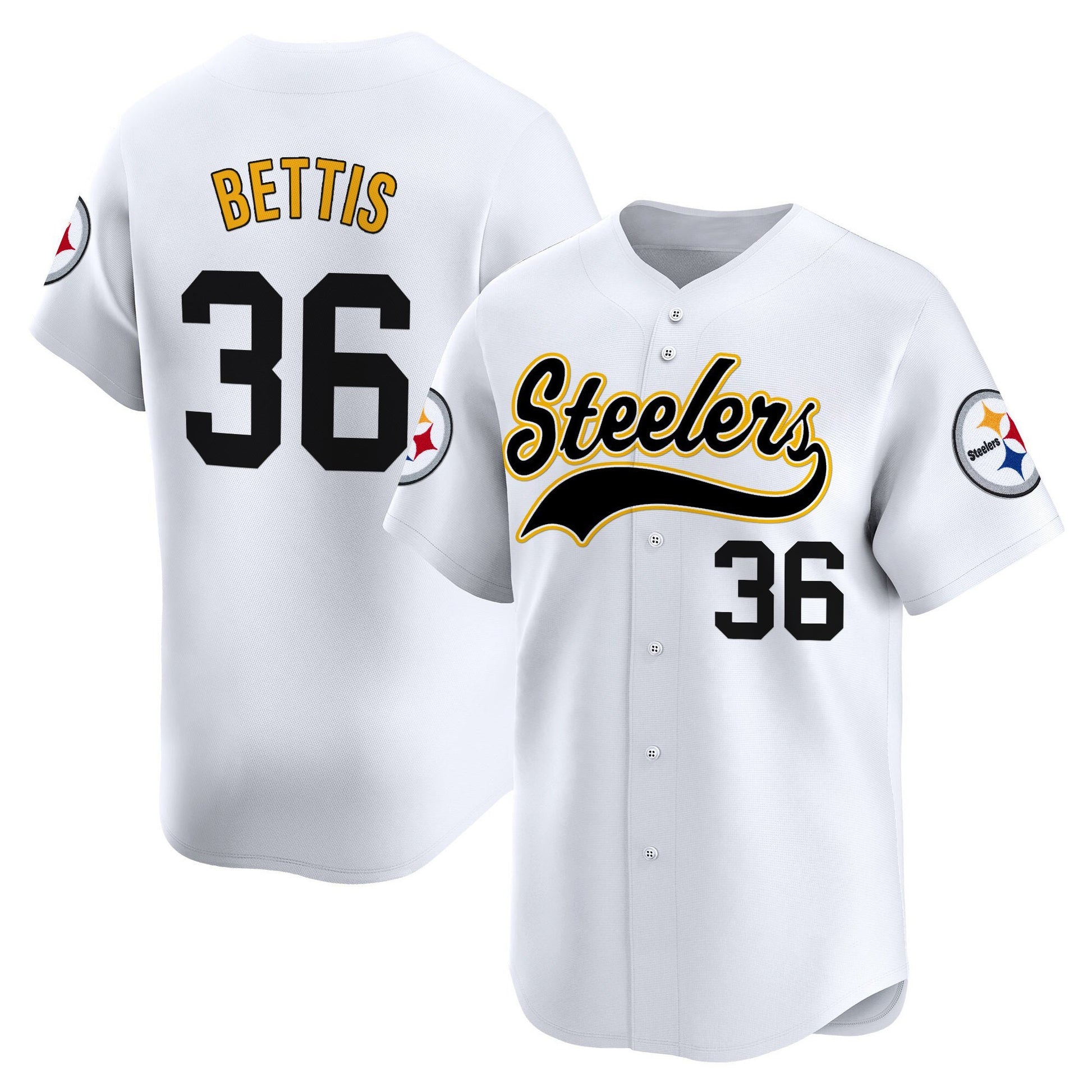 Men's Pittsburgh Steelers 2025 Vapor Baseball Jersey - All Stitched