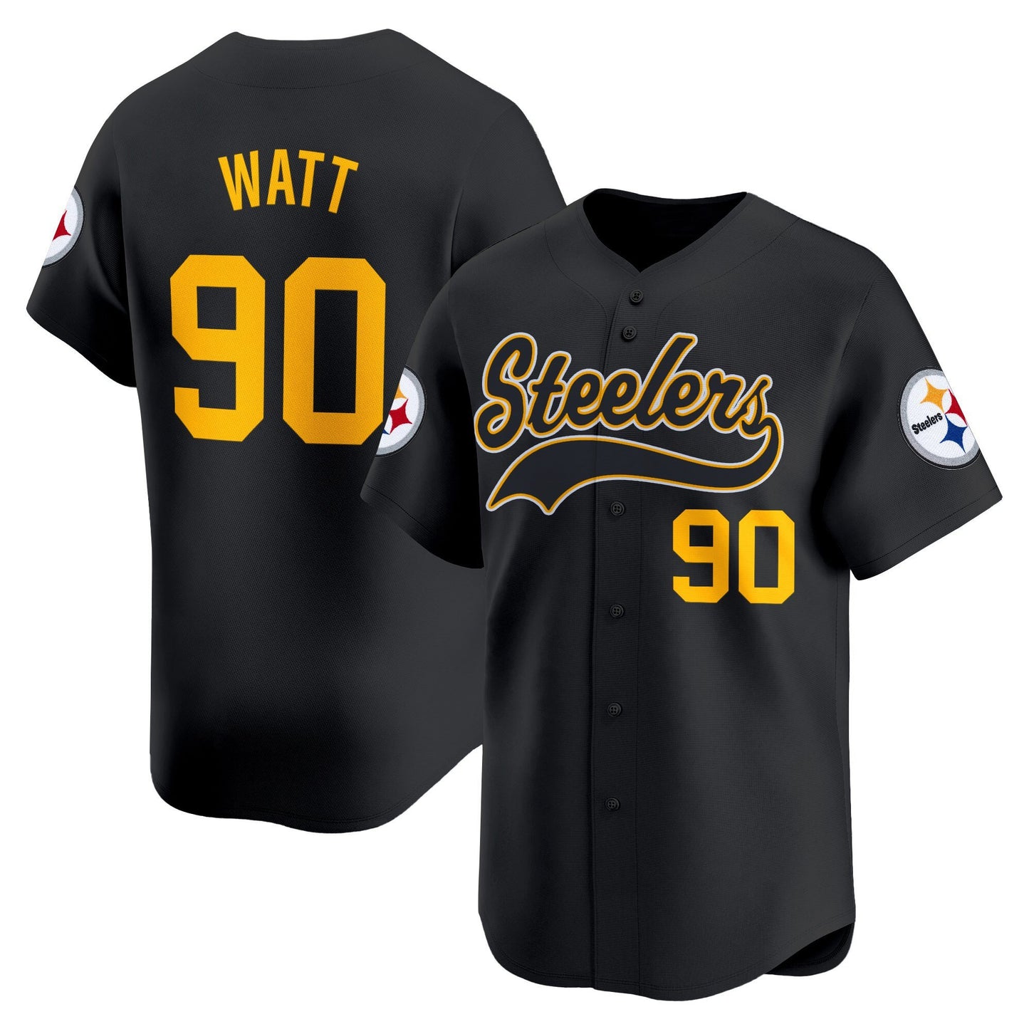 Men's Pittsburgh Steelers 2025 Vapor Baseball Jersey - All Stitched