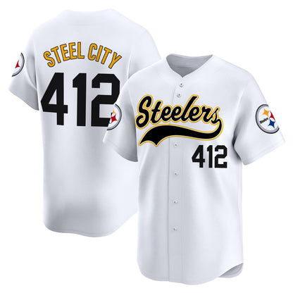 Men's Pittsburgh Steelers 2025 Vapor Baseball Jersey - All Stitched