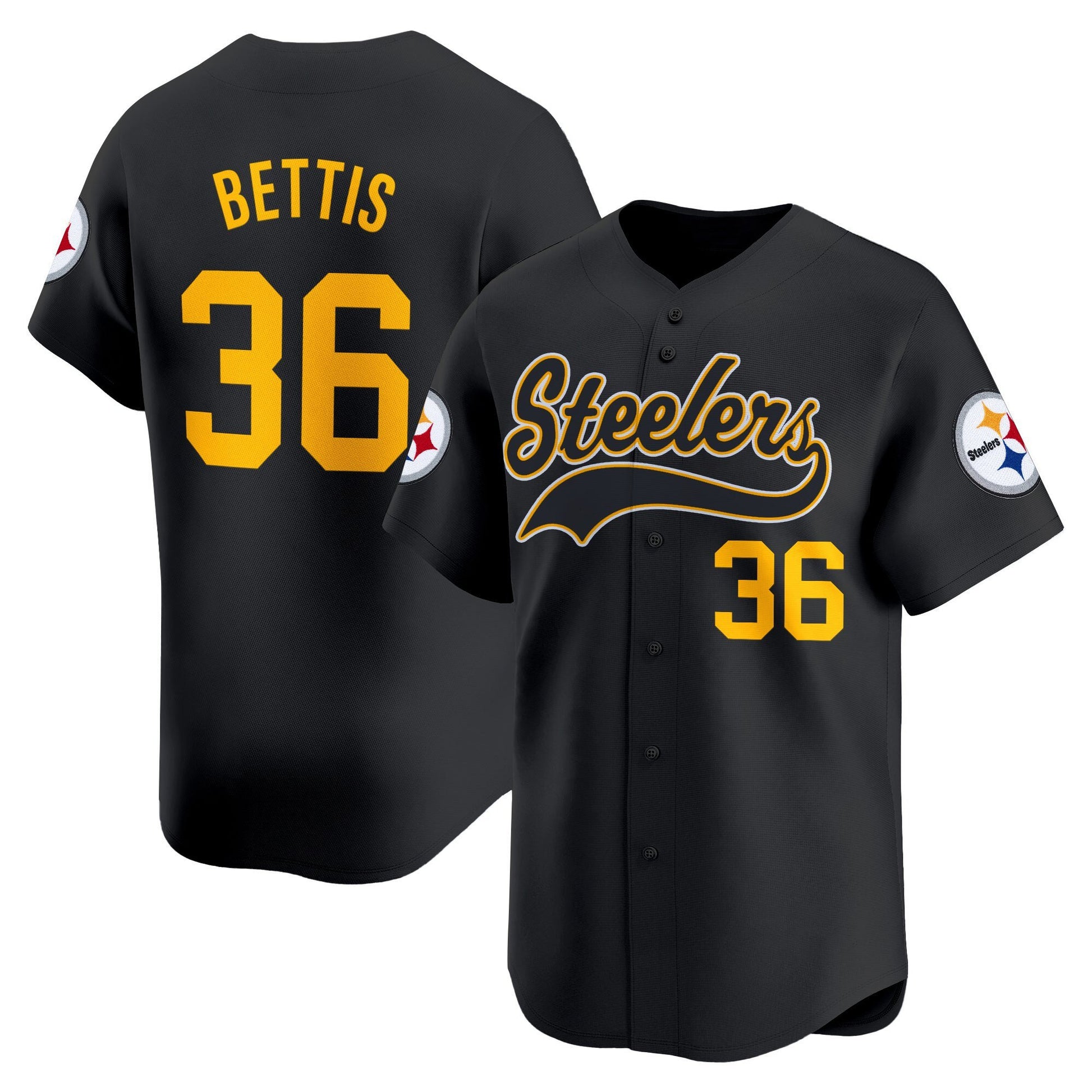 Men's Pittsburgh Steelers 2025 Vapor Baseball Jersey - All Stitched