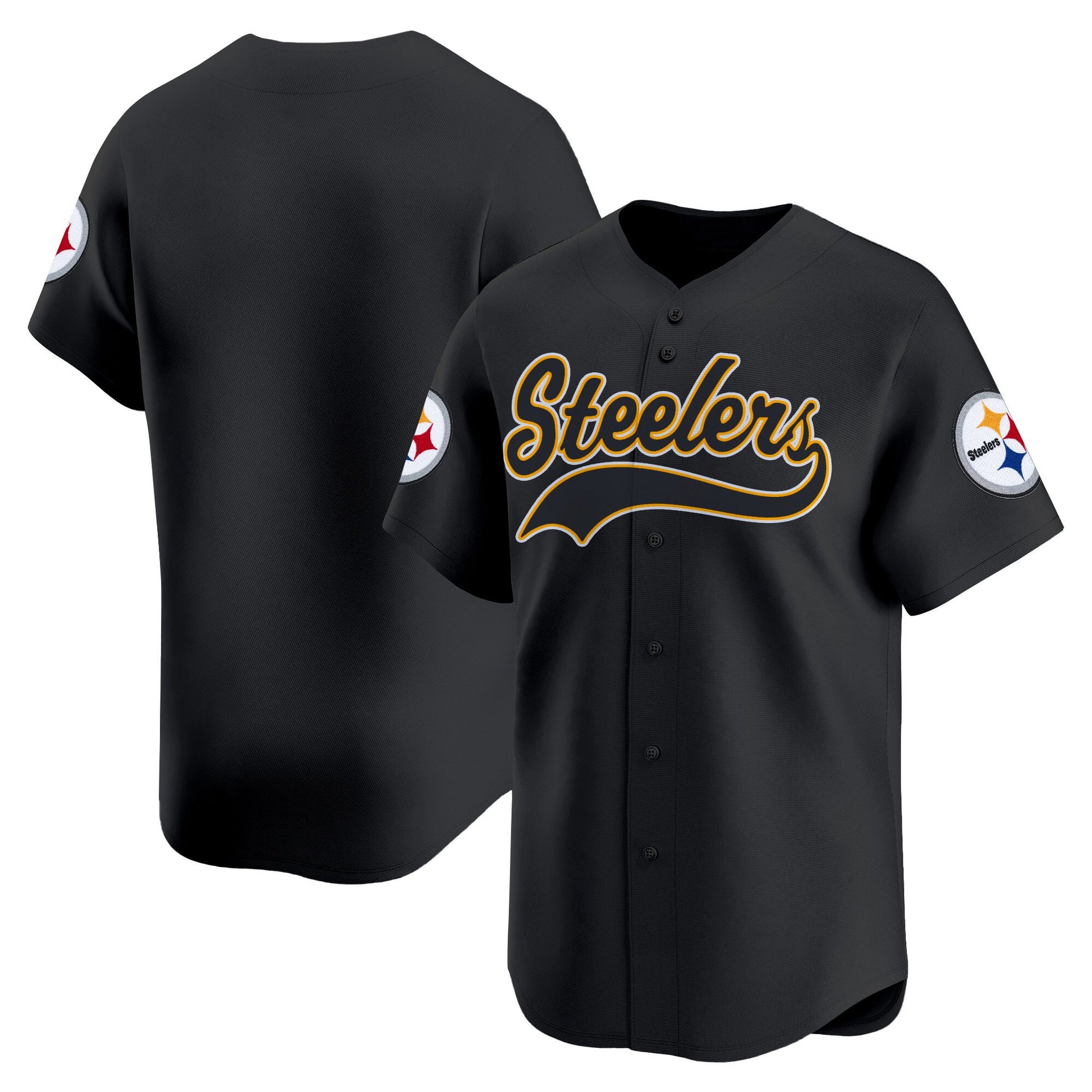 Men's Pittsburgh Steelers 2025 Vapor Baseball Jersey - All Stitched