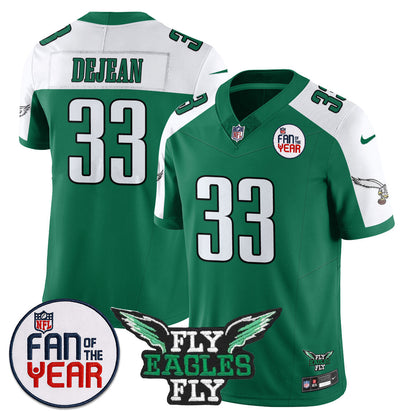 Men's Philadelphia Eagles "Fan Of The Year" Jersey - All Stitched
