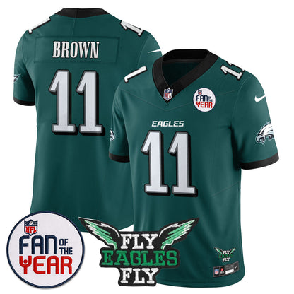 Men's Philadelphia Eagles "Fan Of The Year" Jersey - All Stitched