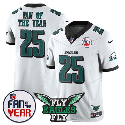 Men's Philadelphia Eagles "Fan Of The Year" Jersey - All Stitched