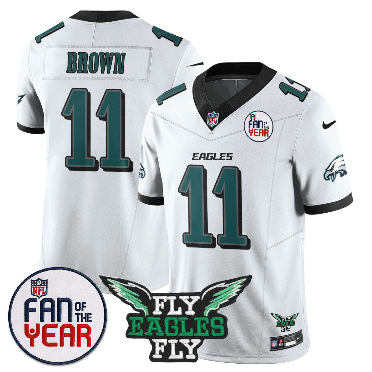 Men's Philadelphia Eagles "Fan Of The Year" Jersey - All Stitched